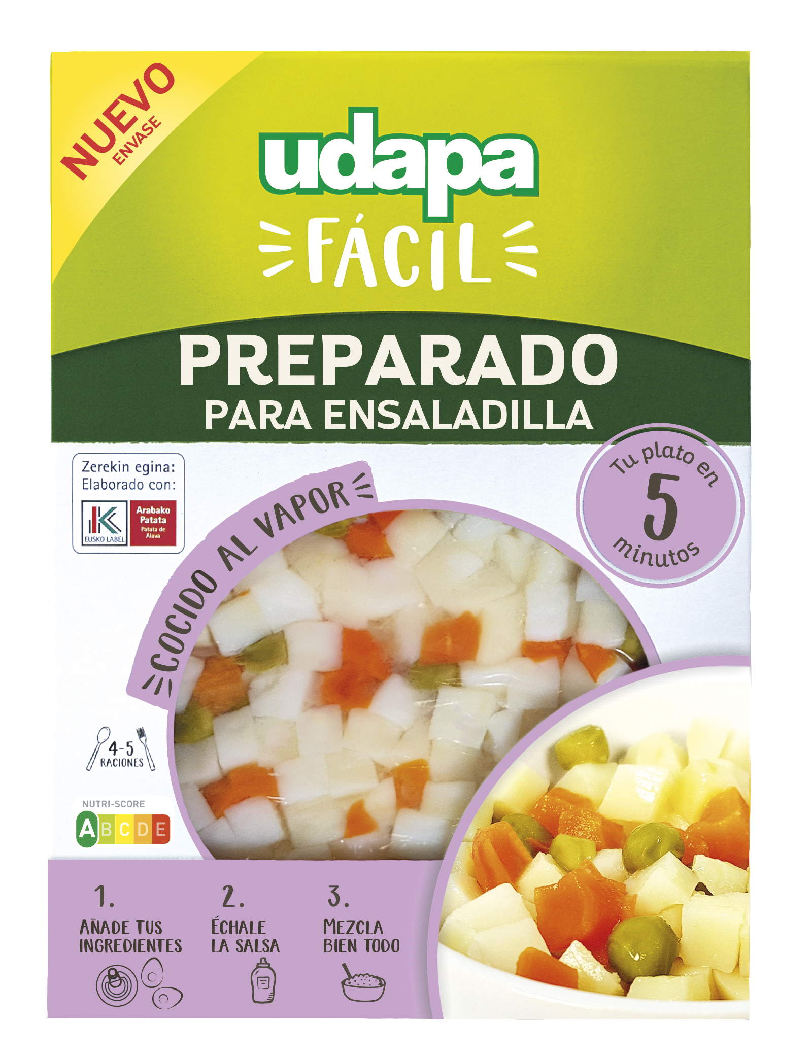 Udapa fácil - Preparado para ensaladillas