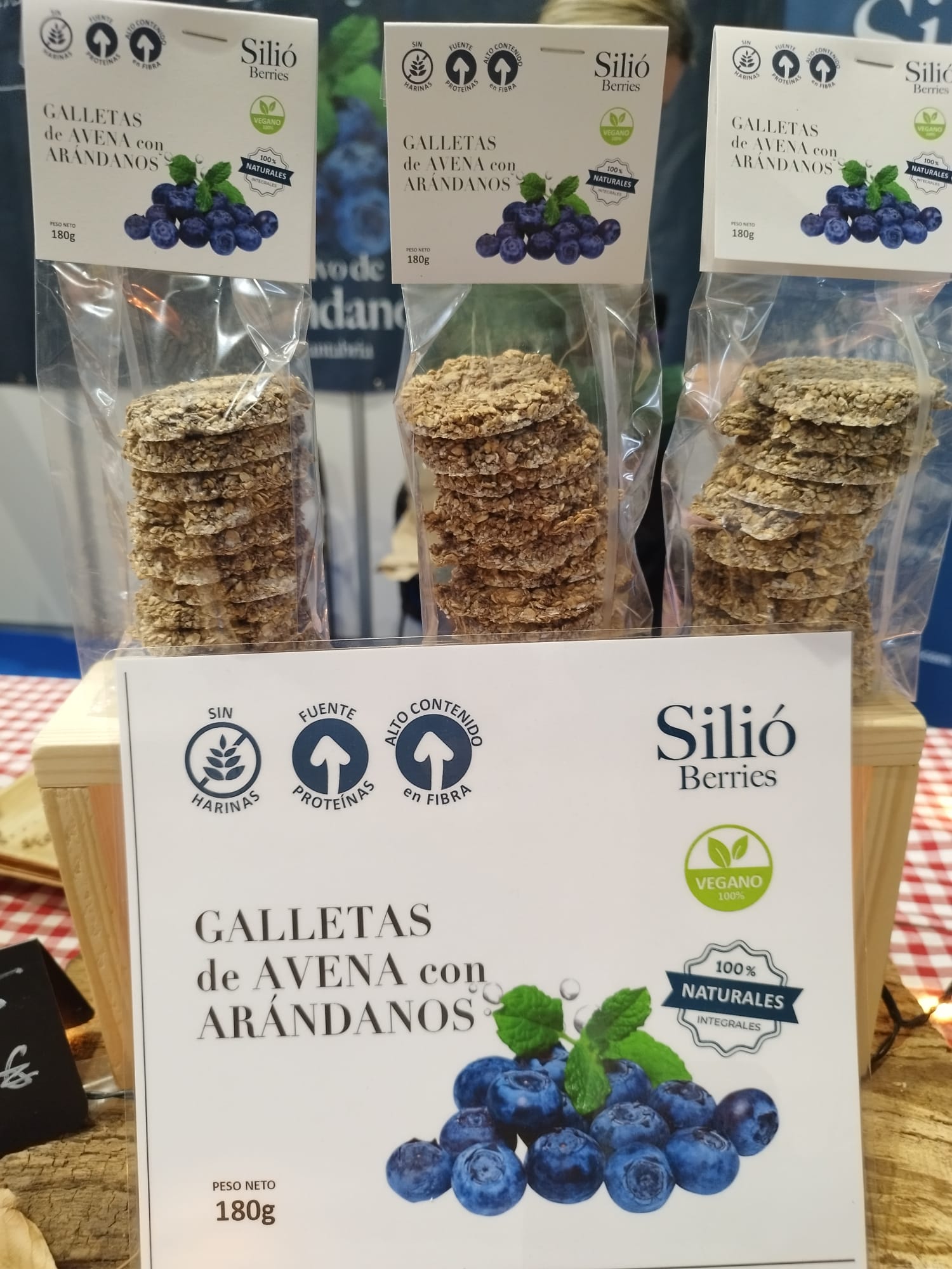 Galleta de Avena con Arándanos